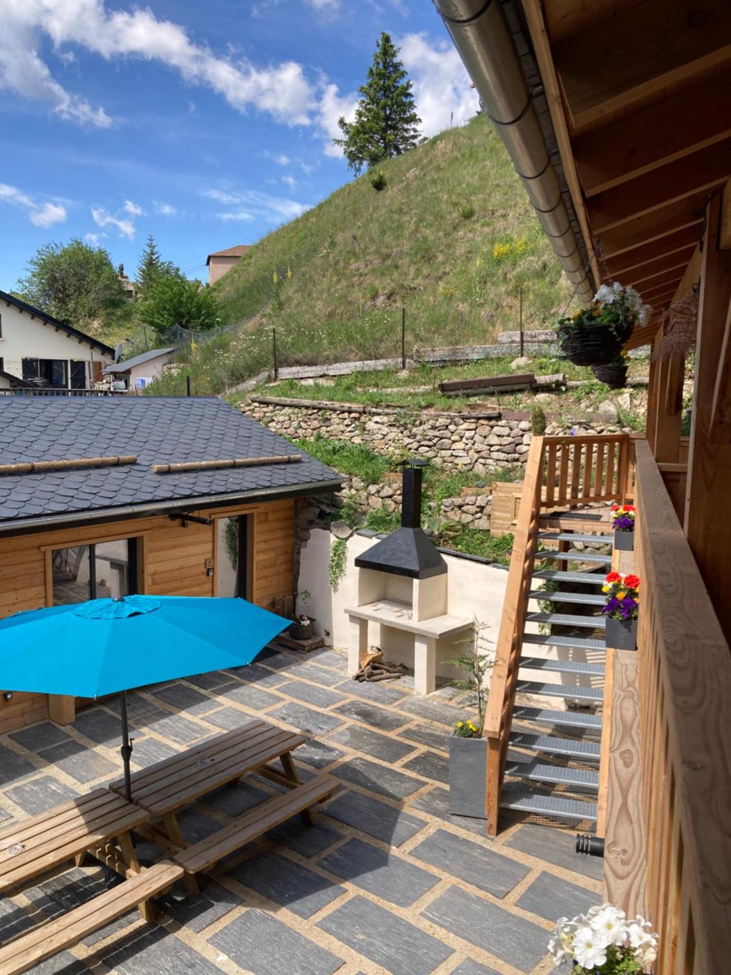 Chalet Melba Le Clos Des Ours Matemale Buitenkant foto